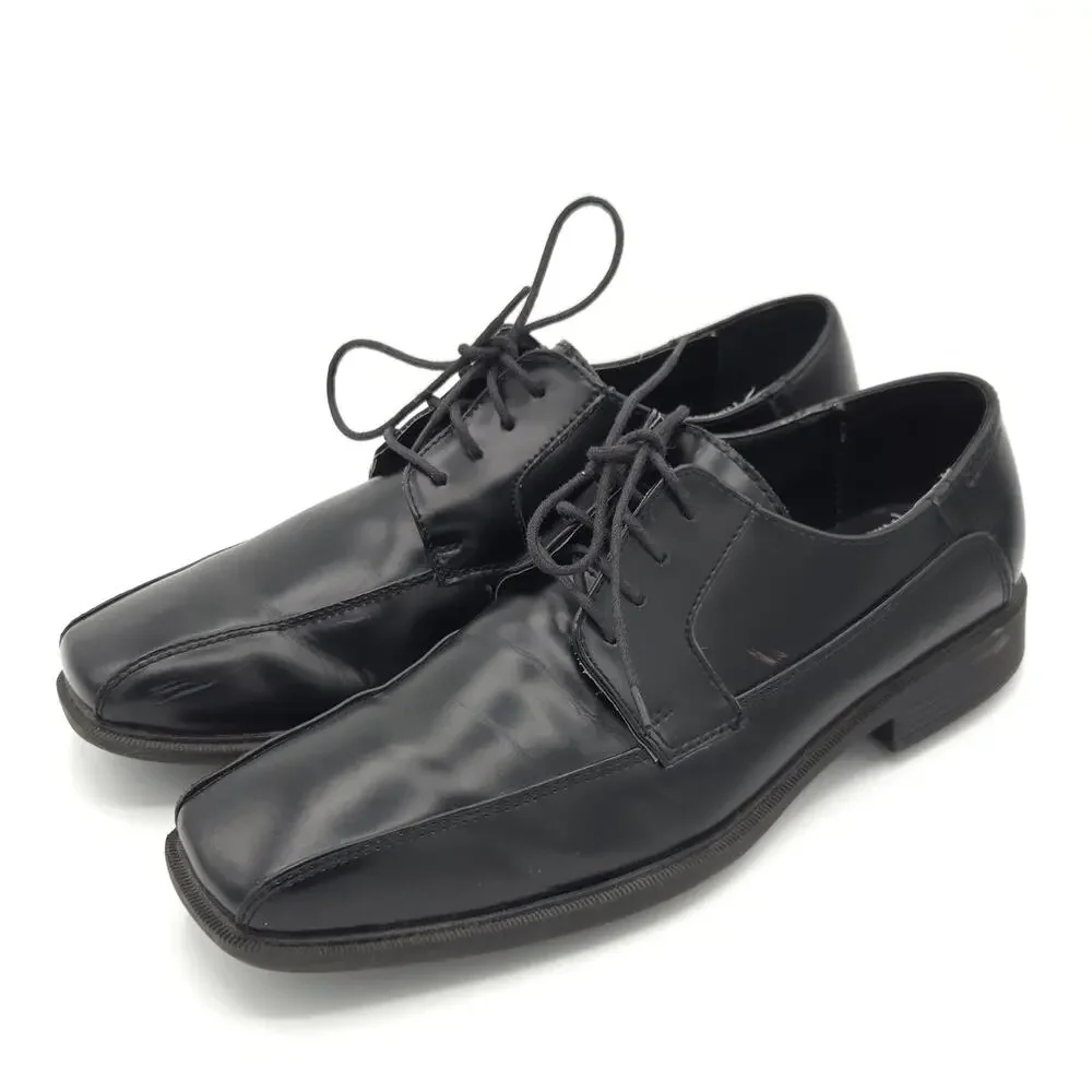 Calvin Klein Oxford Fedor Box F4034 Men's Dress Shoes Black Size 10.5